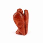 Jaspis rot Engel | Schutzengel Höhe 40 mm stehende Figur – Bild 3