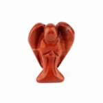 Jaspis rot Engel | Schutzengel Höhe 40 mm stehende Figur